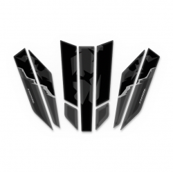 AD-P-AT-24-M. Ball. Bla. Met. : Front Fender Stickers CRF1100 2024 Africa Twin CRF