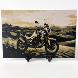 3DMP-LMT-AFRICA-1 : 3D Kennzeichen Africa Twin Tribute Edition Limitierte Auflage Africa Twin CRF