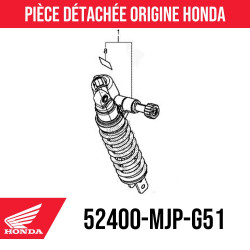 52400-MJP-G51 : Amortisseur Honda Africa Twin CRF