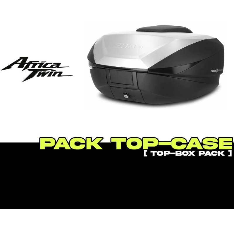 PACK-H0CR12ST-D0B59200 : Shad SH59X Top Case Pack Africa Twin CRF