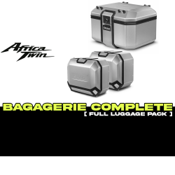 PACK-H0CR12/H0FR19-D0TR48/47/36 : Set di Bagagli Shad Terra 48/47/36L Alluminio Africa Twin CRF
