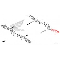 33600-MJP-G62 : Clignotant d'origine Honda Africa Twin CRF