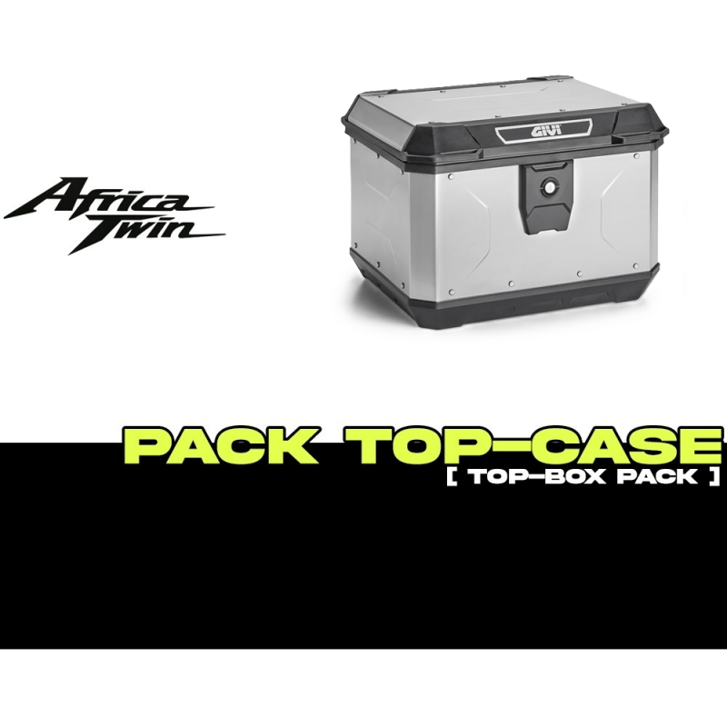 PACK-SR1178-ALP44A2 : Topcase-Set GIVI Alpina Alu 44L Africa Twin CRF