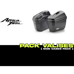 PACK-PLR1161-E22N : Paquete alforjas laterales Givi E22 Africa Twin CRF