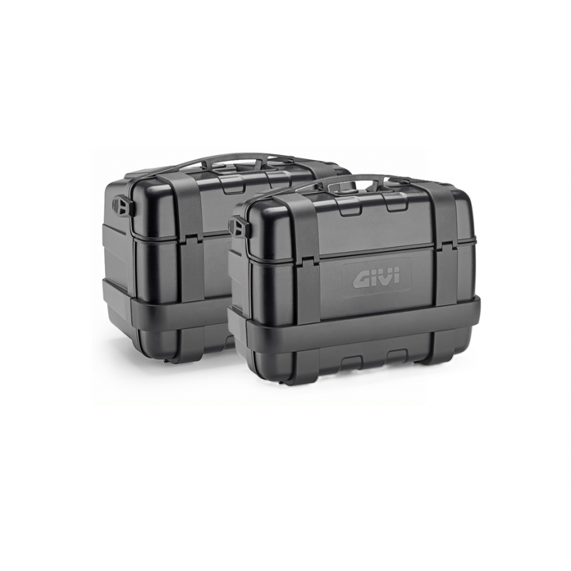 TRK33 + TRK46 : Borse laterali Givi Trekker 33/46L Africa Twin CRF