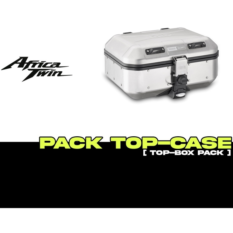 PACK-SR1162-DLM30A : Pack Top-Case Givi Trekker Dolomiti 30L Alu Africa Twin CRF