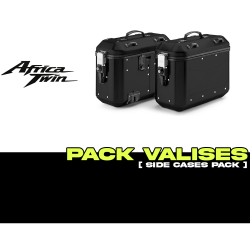 PACK-PLR1161-DLMK36BPACK2 : Givi Dolomiti 36L Black Side Cases Pack Africa Twin CRF