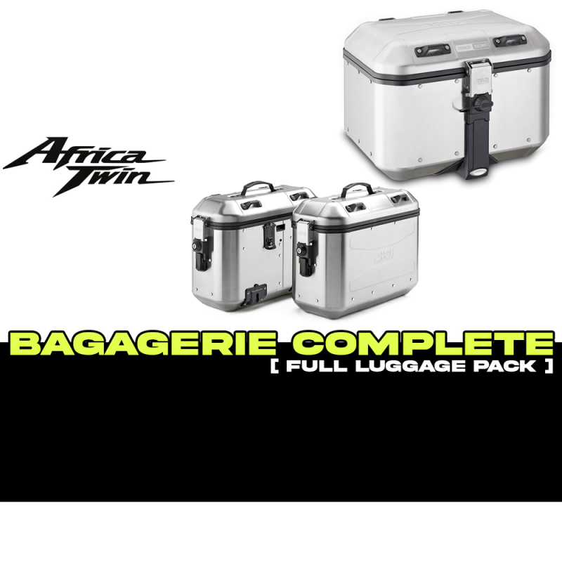 PACK-1178-DLMKA : Givi Dolomiti Alu Gepäck Set Africa Twin CRF