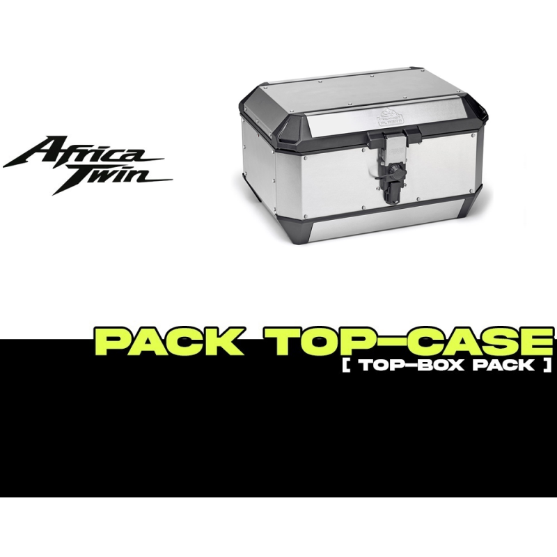 PACK-SR1161-ALA56A : Kit Top-Case Givi Trekker Alaska 56L Alu Africa Twin CRF