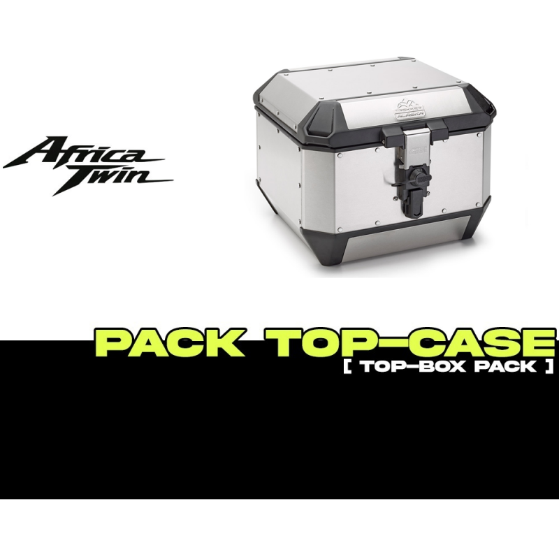 PACK-SR1178-ALA44A : Pack Top-Case Givi Alaska 44L Aluminio Africa Twin CRF