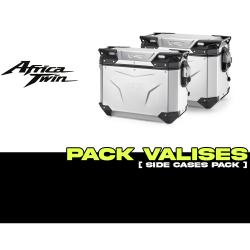 PACK-PLO1179CAM-OBKEV4837APACK2 : Pacco Valigie Laterali Givi Trekker Outback Evo Smart 48/37L Alluminio Africa Twin CRF