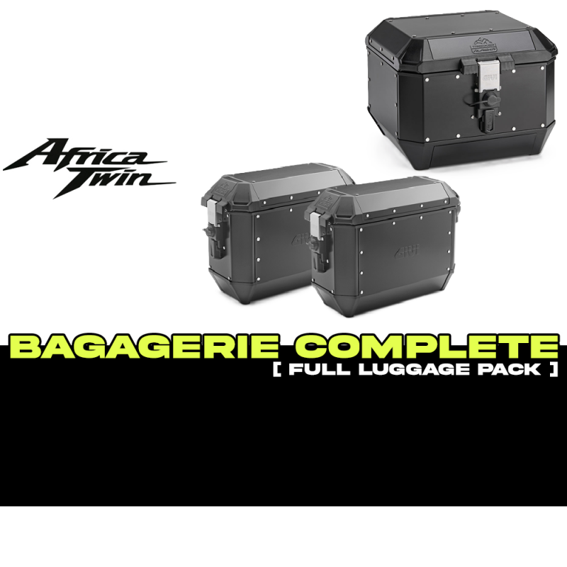 PACK-1178-ALAB : Pack Equipaje Givi Alaska Negro Africa Twin CRF