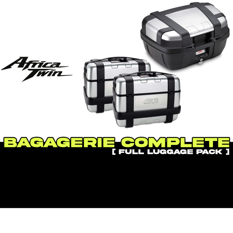 PACK-1161-TRKA : Pack Equipaje Givi Trekker Alu Africa Twin CRF