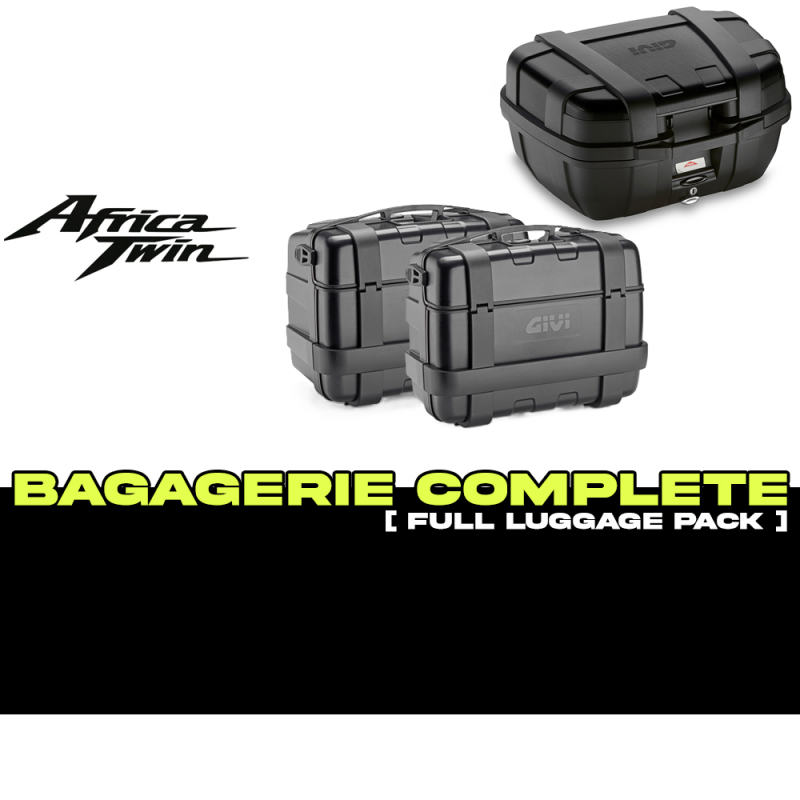 PACK-1179-TRKBB : Kit Valigie Givi Trekker Lite Africa Twin CRF