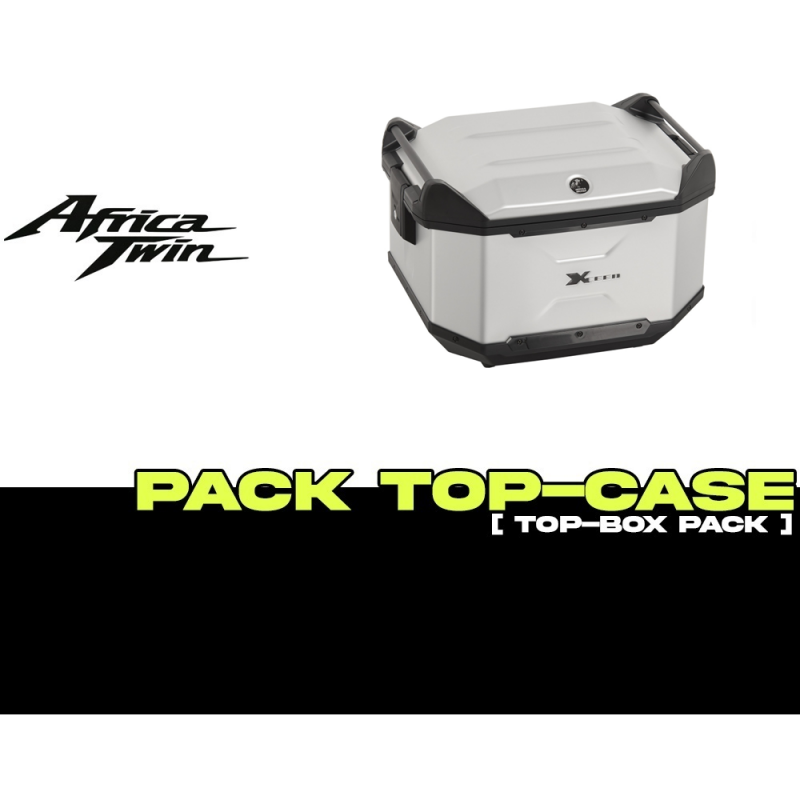 PACK-6629940101-XCEED45 : Topcase-Set Hepco-Becker Xceed 45L Alu Africa Twin CRF