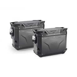 OBKEVS33R + OBKEV37L : Givi Trekker Outback Evo Smart 33/37L Motorcycle Side Cases Africa Twin CRF