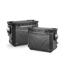 OBKEVS40R + OBKEV44L : Givi Trekker Outback Evo Smart 40/44L Motorcycle Side Cases Africa Twin CRF