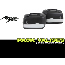 PACK-65395120001-JFLASH40-S : Hepco-Becker Junior Flash 40L Silver Side Case Set Africa Twin CRF