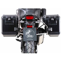 65195210022-01-40 : Pack Valises latérales Hepco-Becker Xplorer Noir Africa Twin CRF
