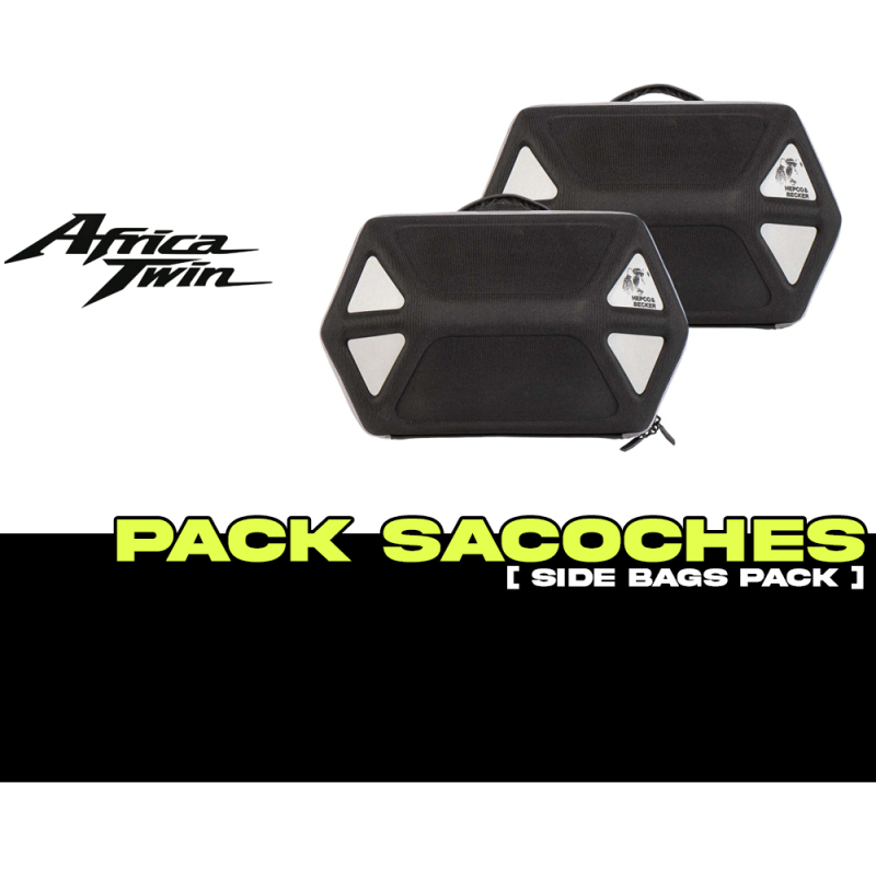 PACK-63095120001-ROYSTERS : Pack alforjas laterales Hepco-Becker Royster Speed Africa Twin CRF
