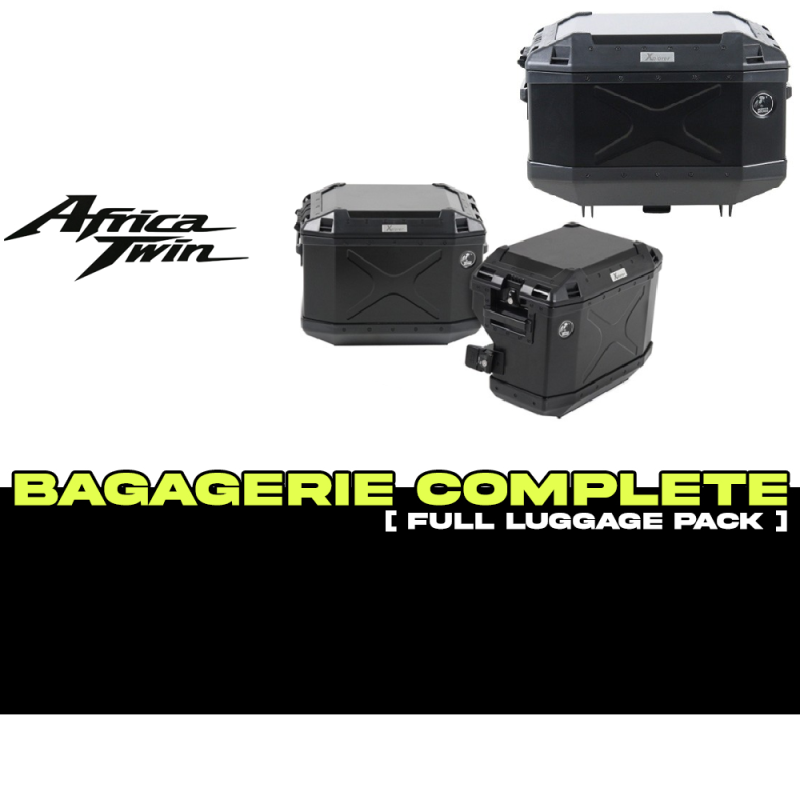 PACK-66295120101-XPLORERB : Pacco Bagagli Hepco-Becker Xplorer Nero Africa Twin CRF