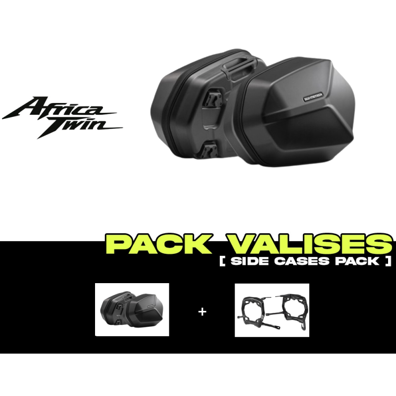 KFT.01.622.60100/B : SW-Motech AERO ABS Seitenkoffer-Set Africa Twin CRF