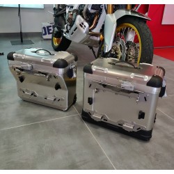VALISESTOURAFRICA2019 : Honda Touratech Aluminium Side Cases Honda CRF Africa Twin