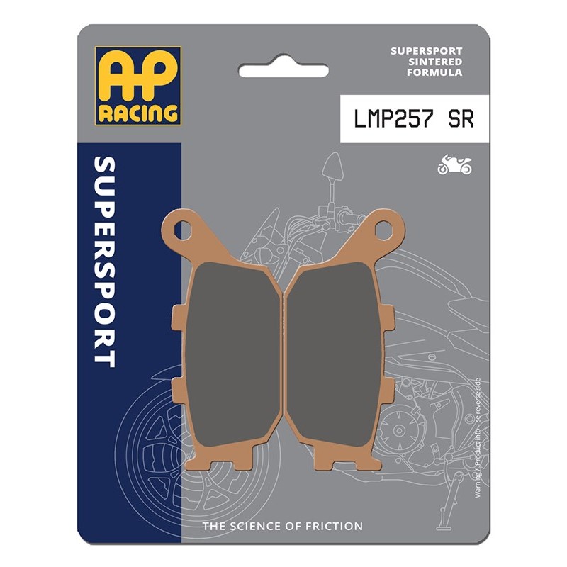 LMP257SR : Pastillas de freno traseras AP Racing Honda CRF Africa Twin