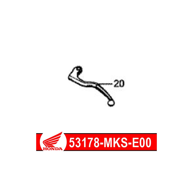 53178-MKS-E00 : Levier embrayage origine Honda 2020 Honda CRF Africa Twin