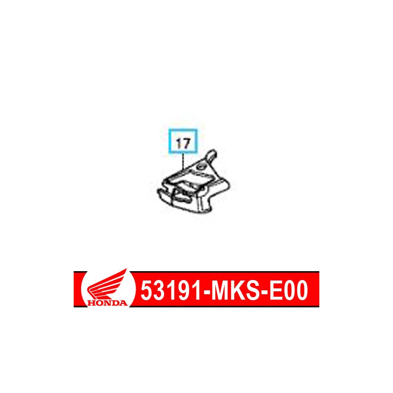 53196-MKS-E00 : Attacco per paramani originale Honda 2020 Africa Twin CRF