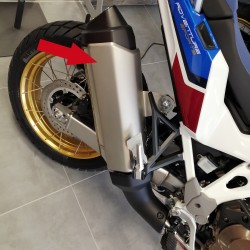 18340-MKS-E20 : Honda Originaler Auspuffschutz 2020 Africa Twin CRF