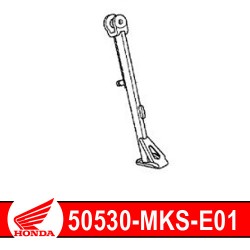50530-MKS-E01 : Originaler Seitenständer Honda 2020 Honda CRF Africa Twin