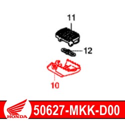 50617-MKK-D00 : Honda genuine driver footrest 2020 Honda CRF Africa Twin