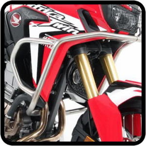 Crash Bars for Africa Twin Adventure - Off-Road Safety and Style